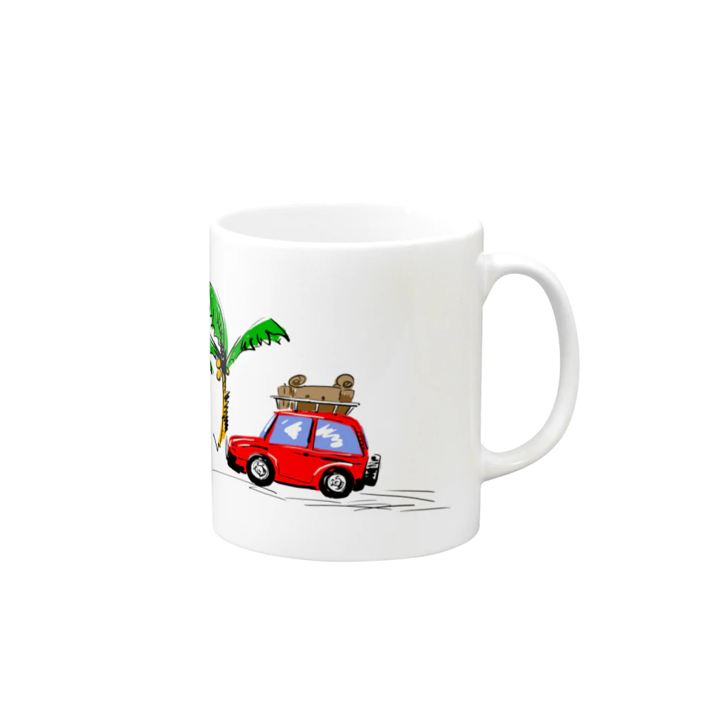 KNS designのSUV Mug :right side of the handle