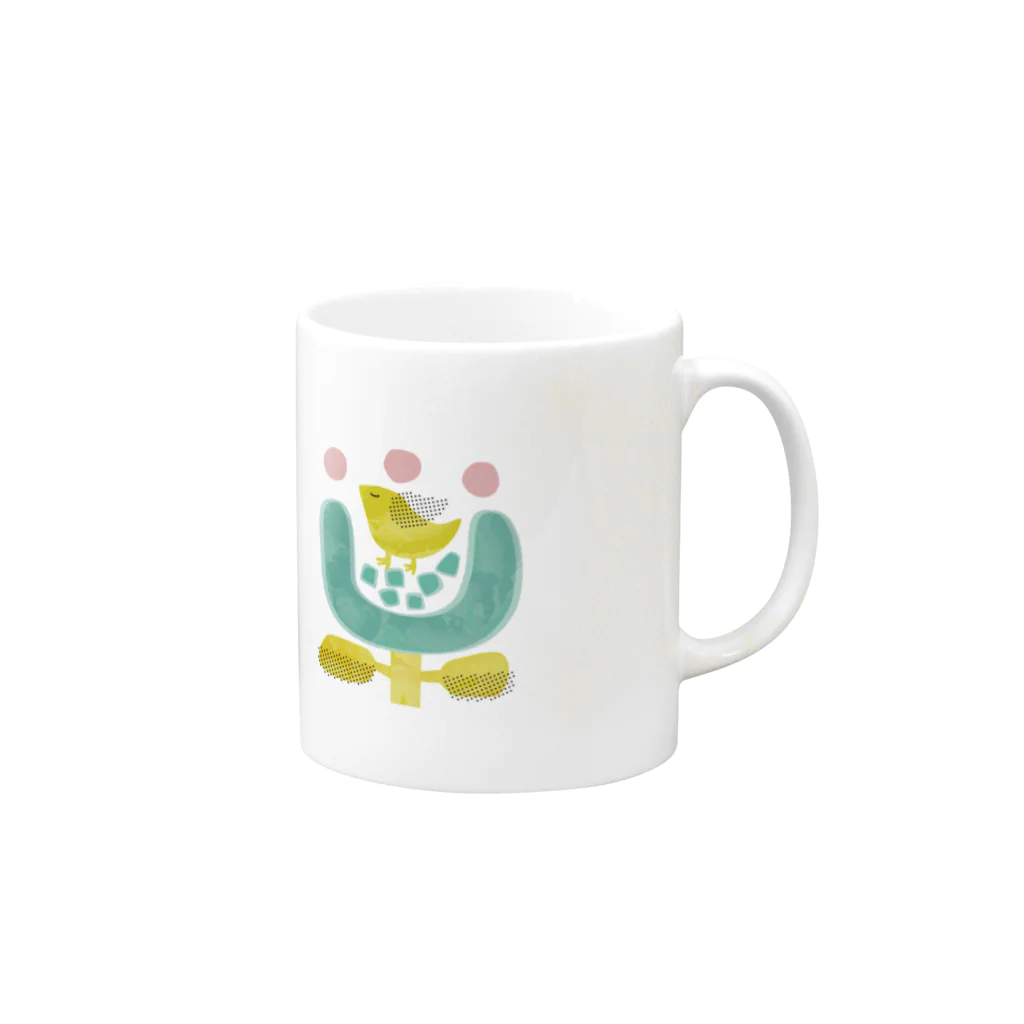 Wonder Bird Forestのウルリーケ［ドリンクウェア］ Mug :right side of the handle