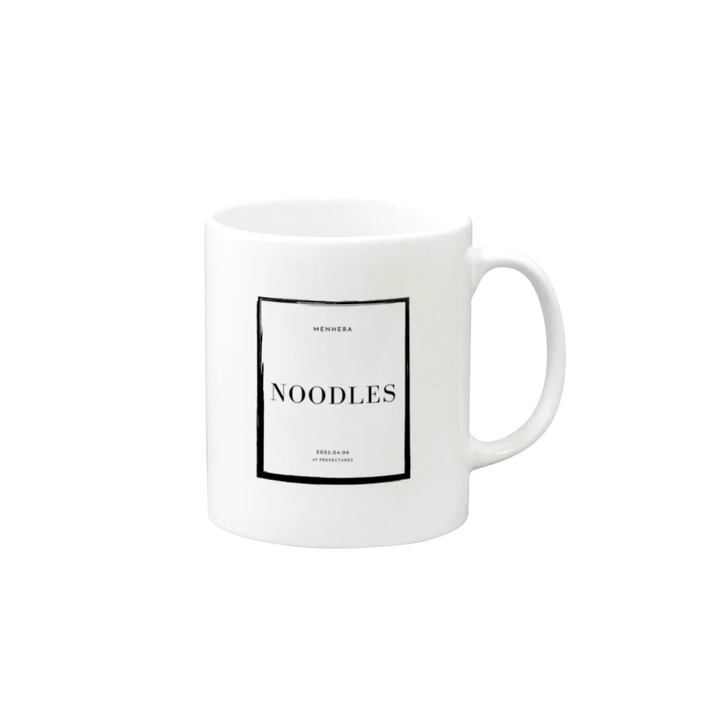 ISSEIのNOODLES Mug :right side of the handle