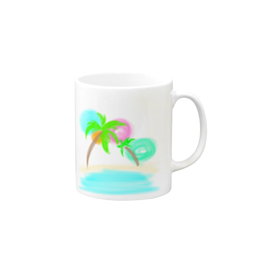 まろん🌰🧜‍♀️seatasiaグッズ販売🐬🏝のseatasia グッズ Mug :right side of the handle