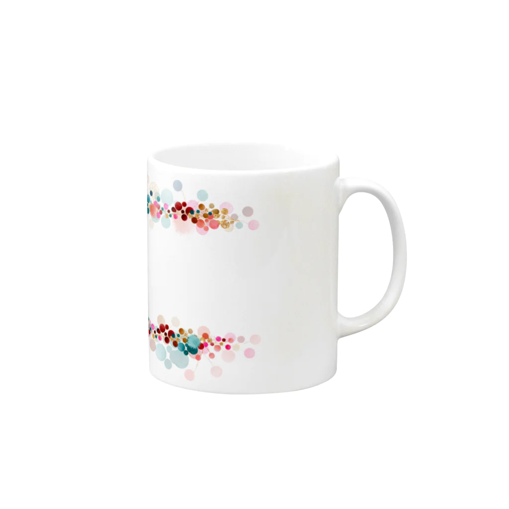 LuLaLysのPale Colors Mug :right side of the handle