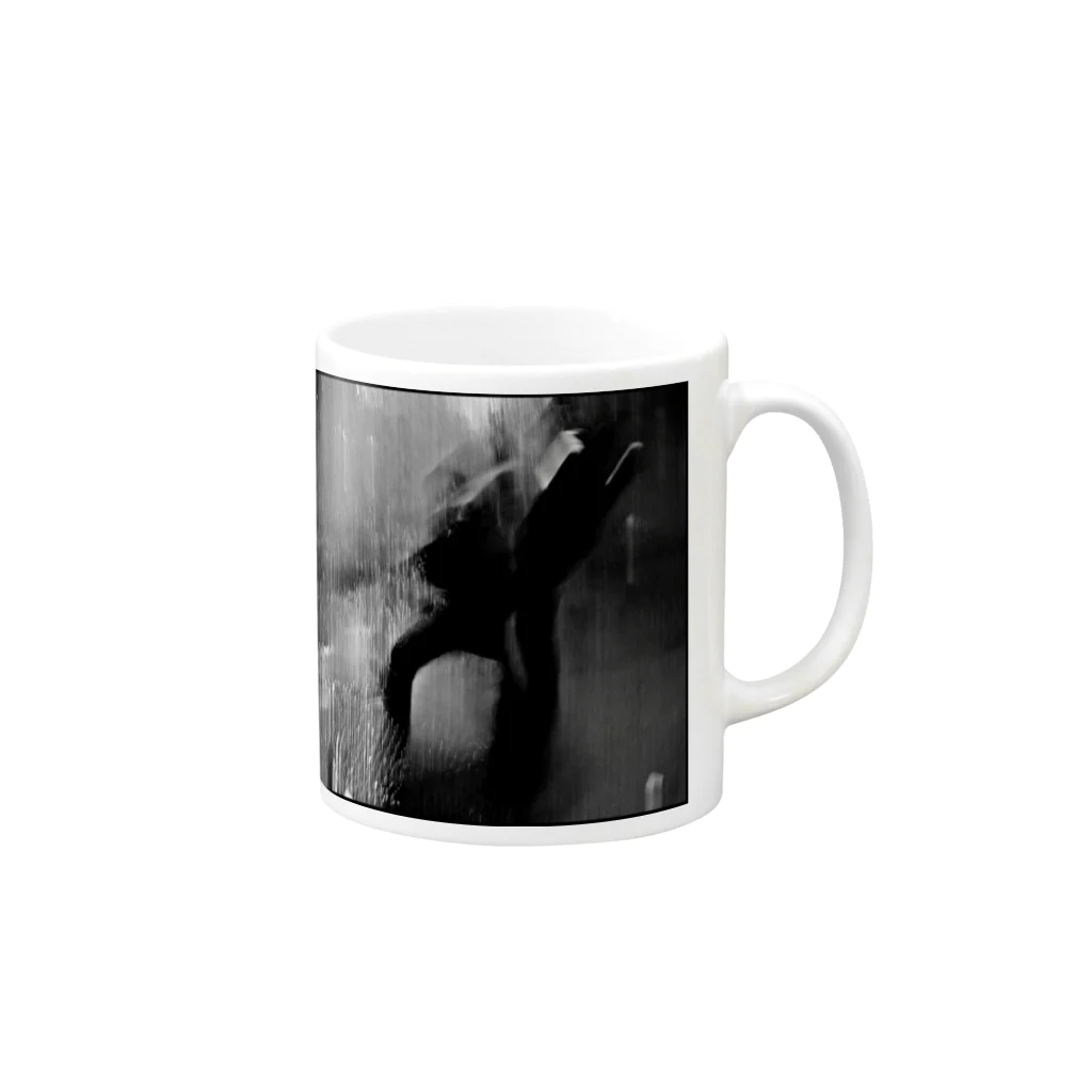 Tackのanonymous Mug :right side of the handle