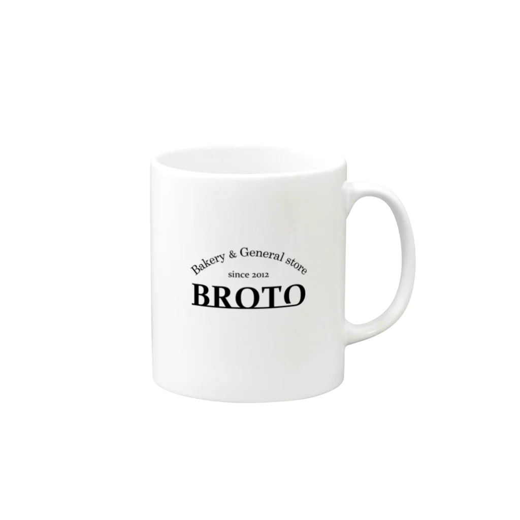 くれんどショップのBROTO Mug :right side of the handle