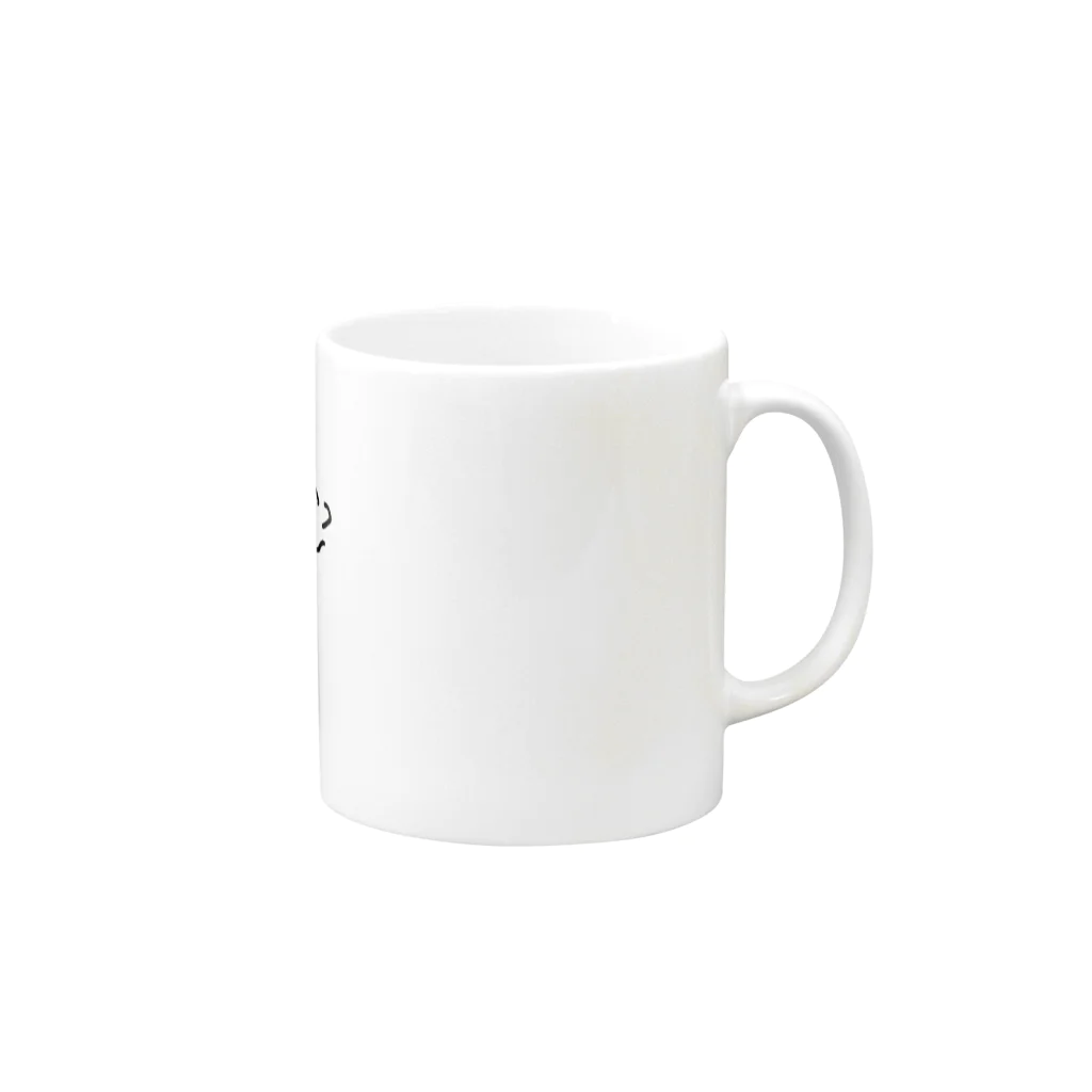 ぶらはむ's Shopのパーマボーイ Mug :right side of the handle