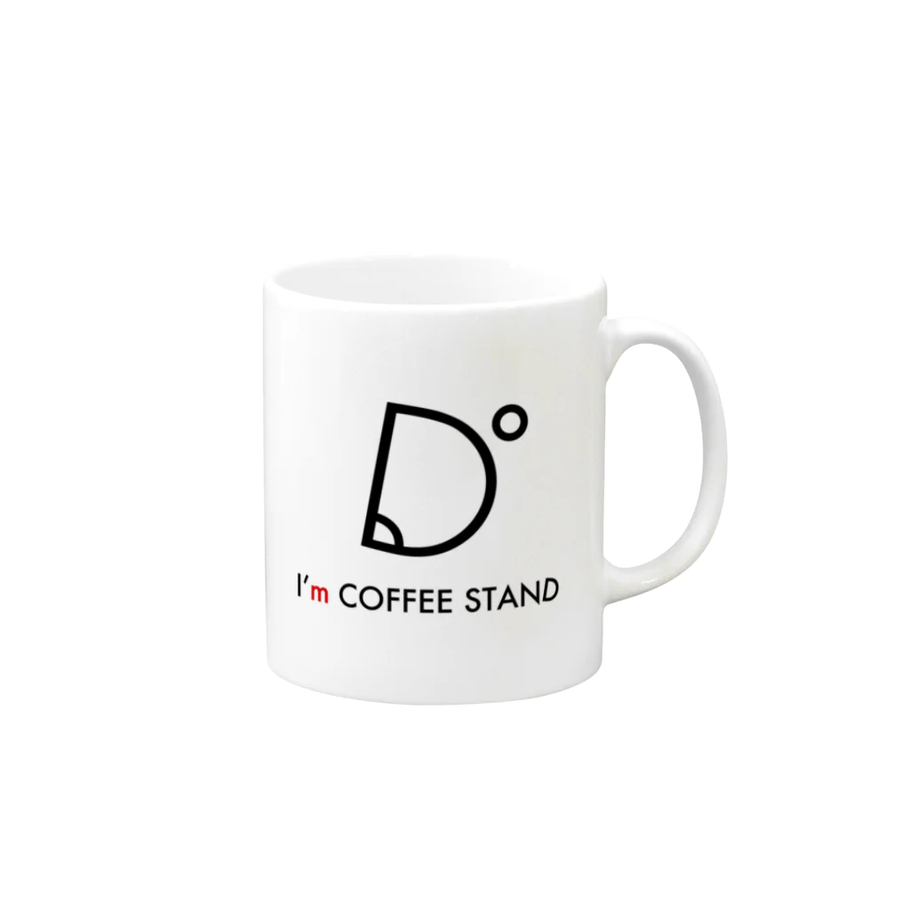 I'm COFFEE STAND （アイムコーヒースタンド）のI'm COFFEE STAND ロゴ マグカップの取っ手の右面