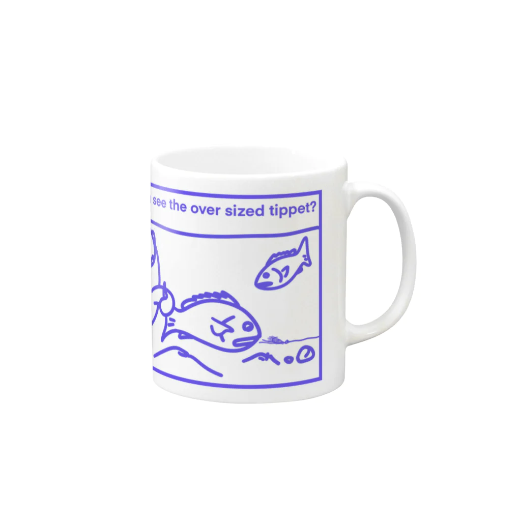 tidepoolのサイトクロダイdesign82 Mug :right side of the handle