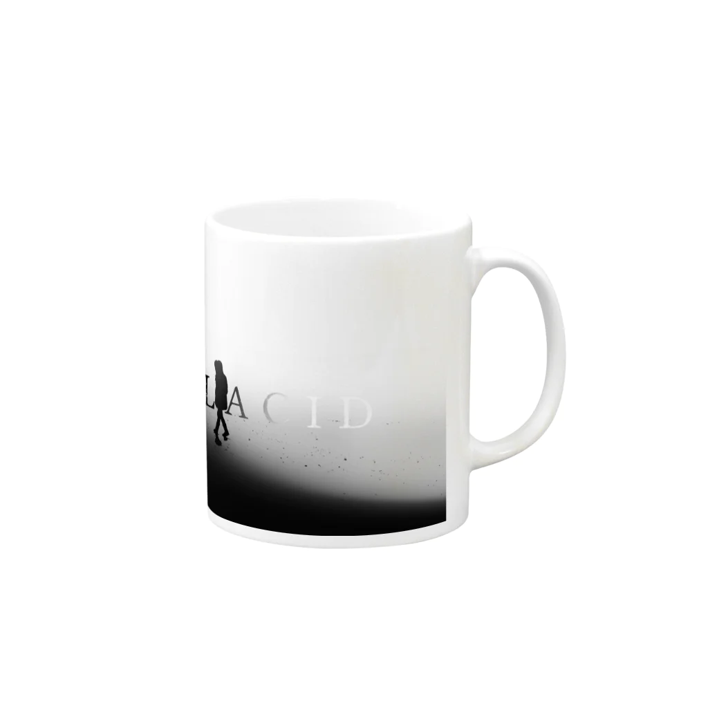 ジェニファーのPlacid  Mug :right side of the handle