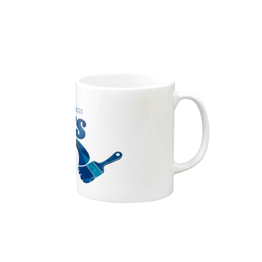 THE FOCUSのTHE FOCUS 2023 "Colors one" Mug :right side of the handle