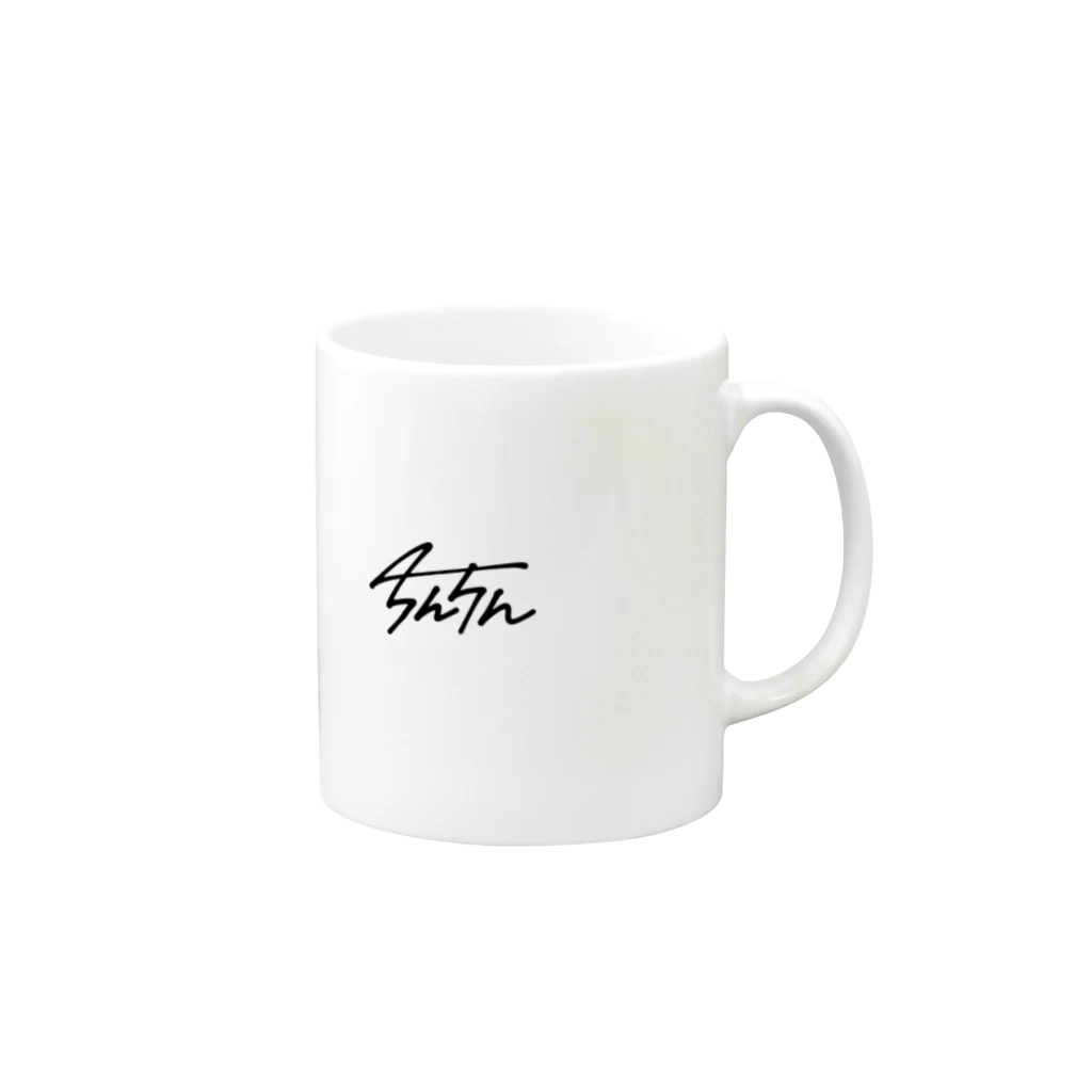 ろじ郎®︎のちんちん Mug :right side of the handle