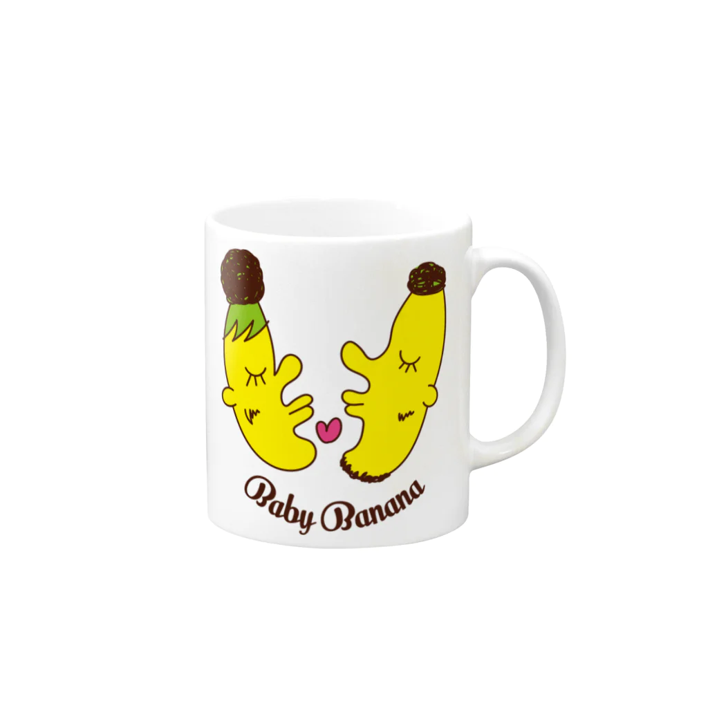 BabyBananaのBabyBanana Mug :right side of the handle