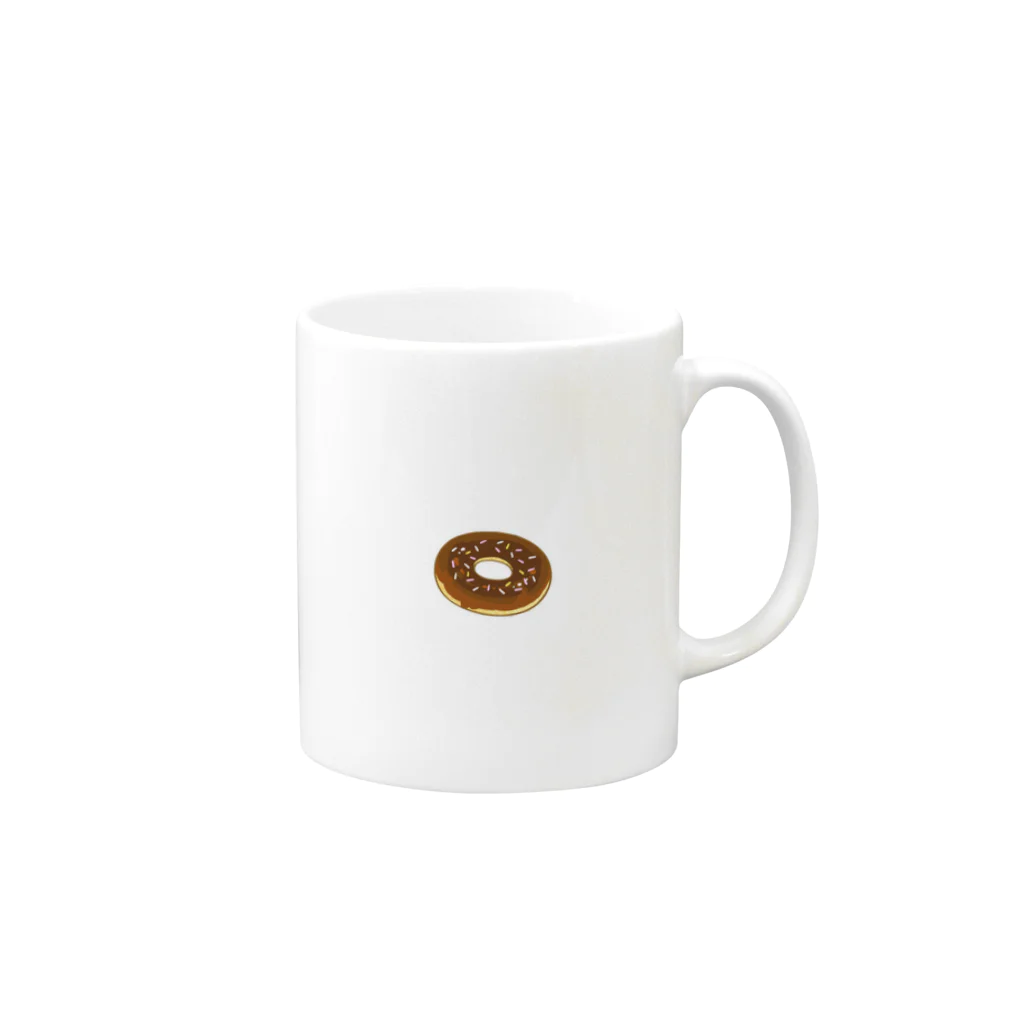 minami.Tのクママグ Mug :right side of the handle