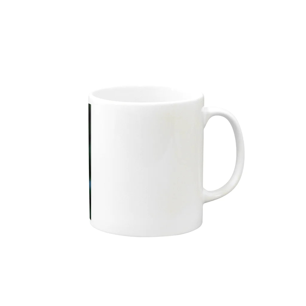 0112Sanoのあじさい Mug :right side of the handle