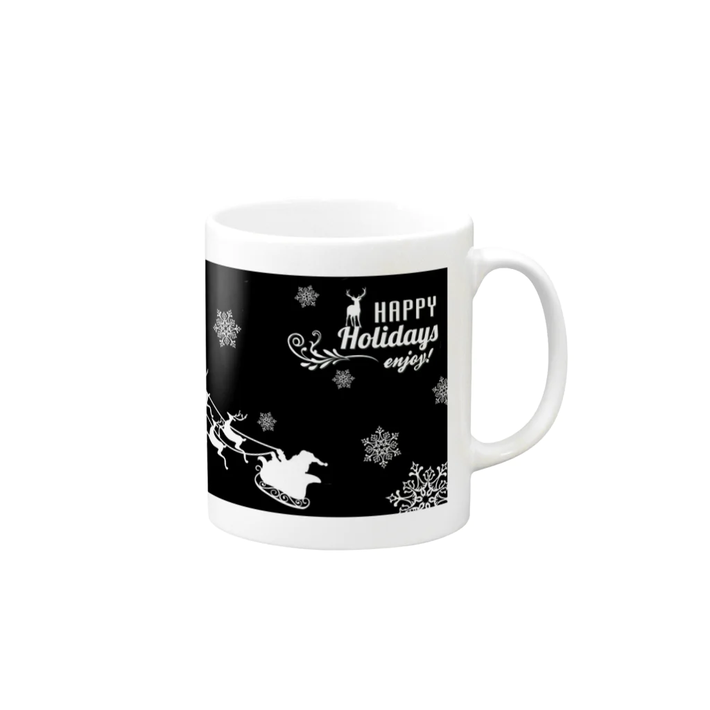 Berry BerryのMerry Christmas!! Mug :right side of the handle