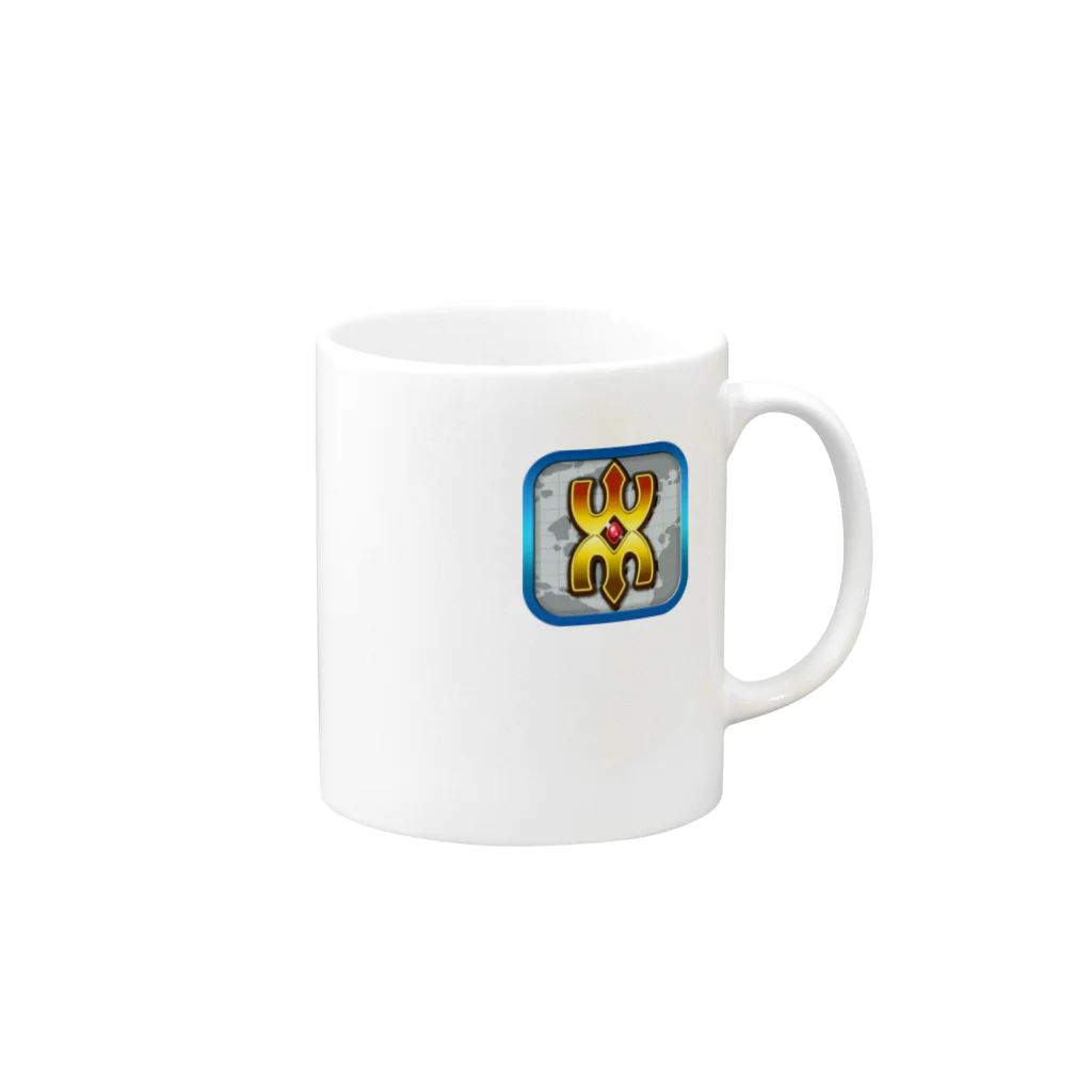 WordEngine Blue Diamond ExchangeのWordEngine Monsters Mug :right side of the handle