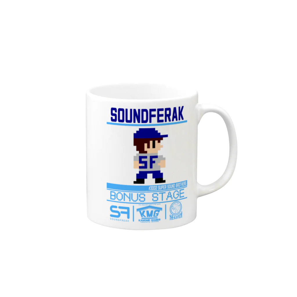 soundfreakのSF sound brothers マグカップの取っ手の右面