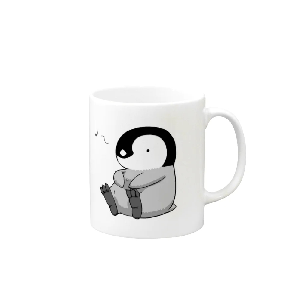 にしんのリラぺん Mug :right side of the handle