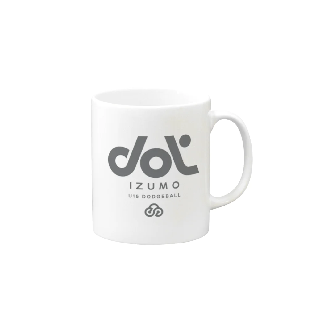 DOTのdot IZUMO OFFICIAL マグカップの取っ手の右面