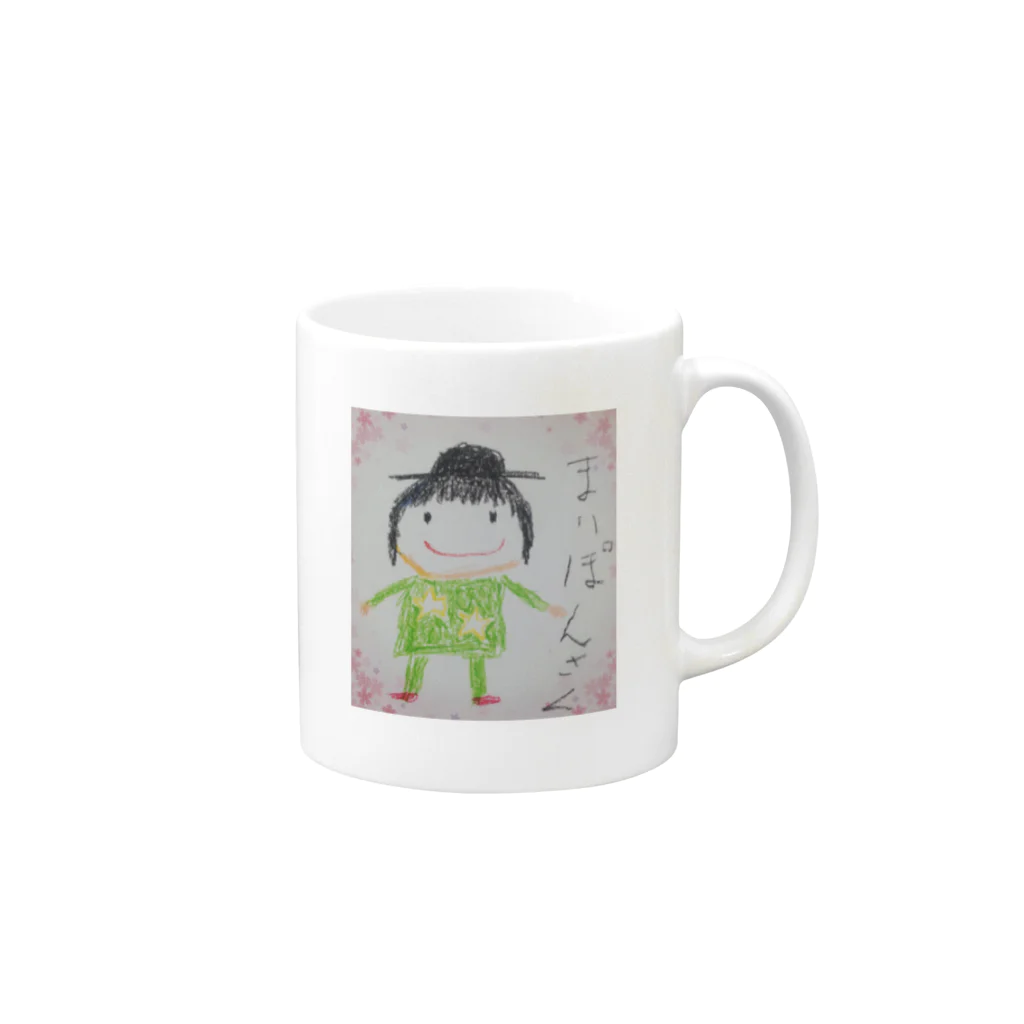 marikominatoのまりぽん Mug :right side of the handle