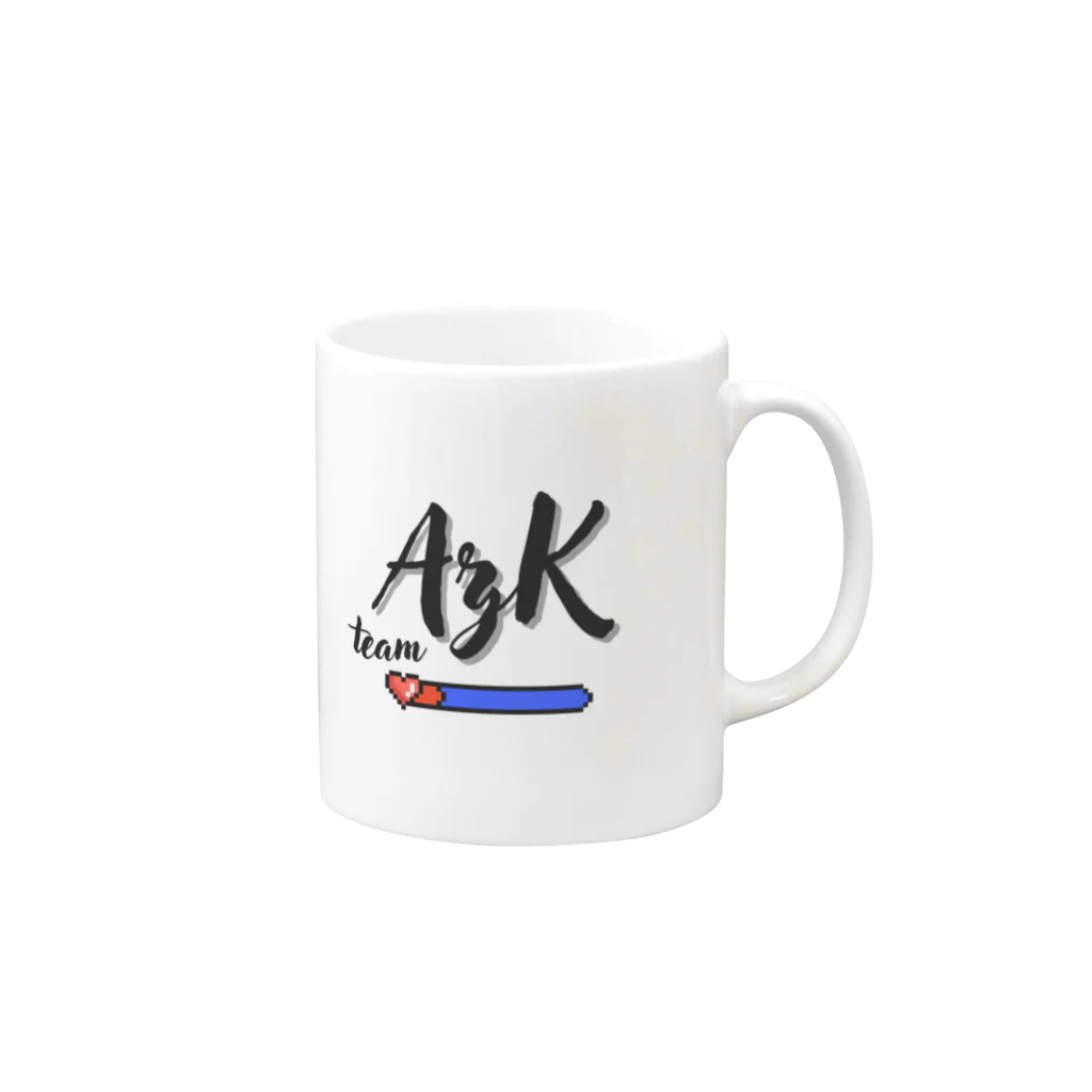 AzK_official shopのGame lifeシリーズ Mug :right side of the handle