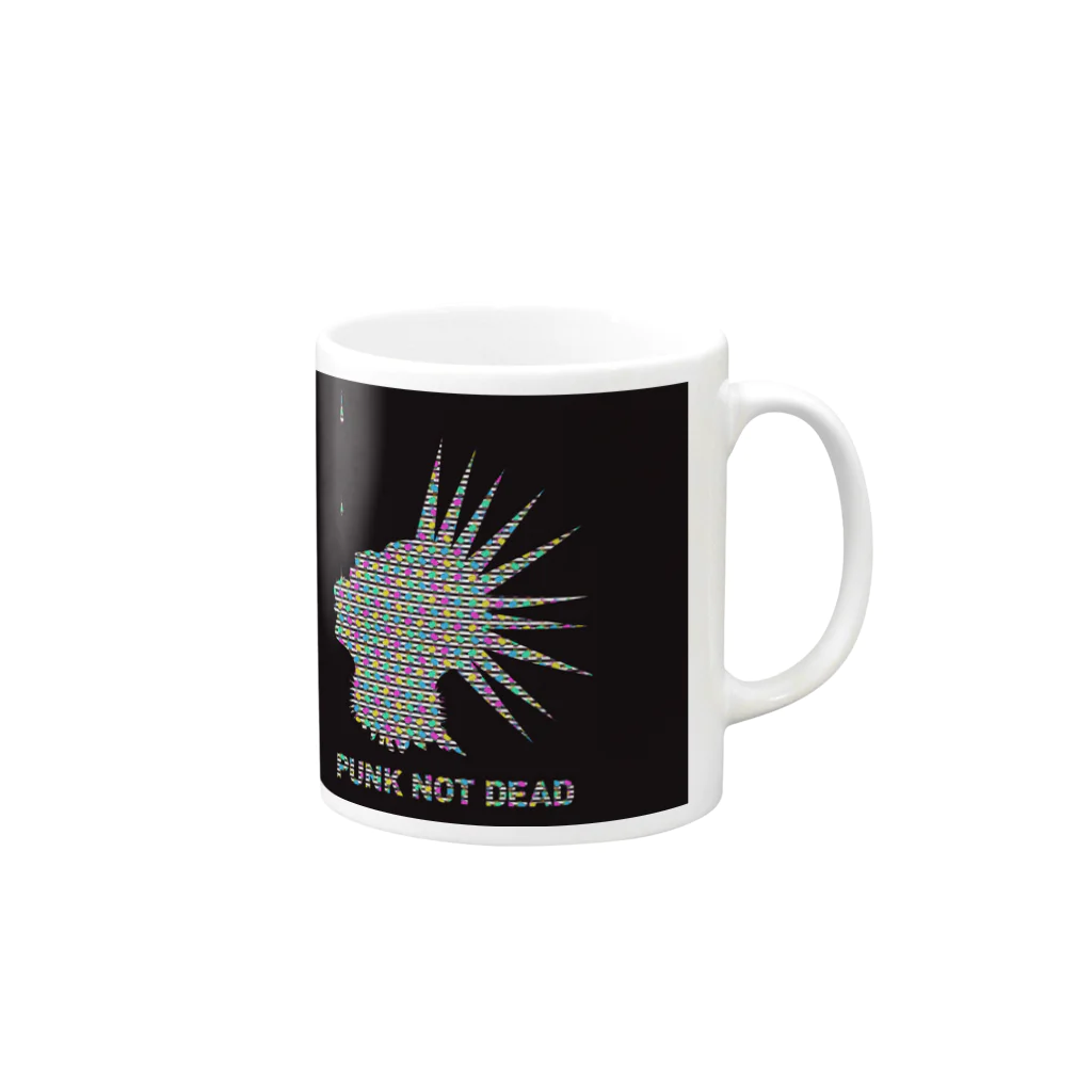 punksのcolorpunk Mug :right side of the handle