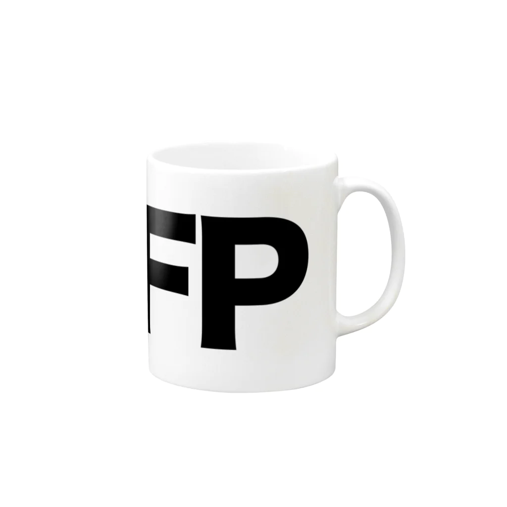 知らんけどストアの知らんけどアイテム_ENFP 広報運動家 Mug :right side of the handle