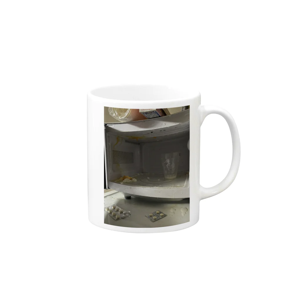 本物adidasのegg bomb Mug :right side of the handle