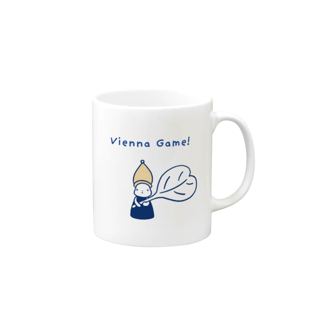 Yes QueenのBishop Mug マグカップの取っ手の右面