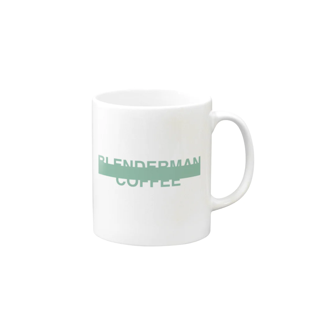 BLENDERMANのBLENDERMANCOFFEE MUG GREEN Mug :right side of the handle