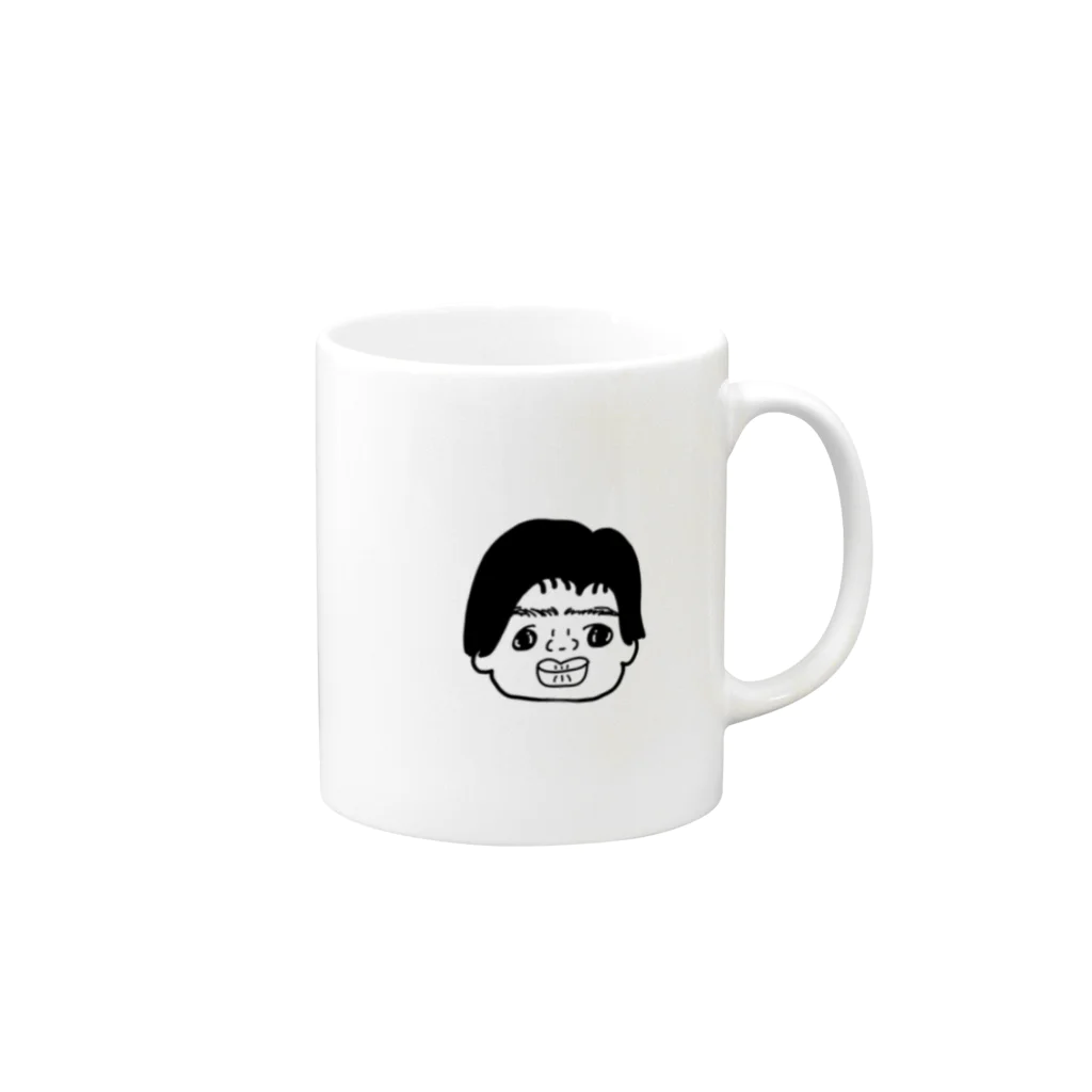 プールサイド・キロロのあなたの味方！藤田くん。 Mug :right side of the handle