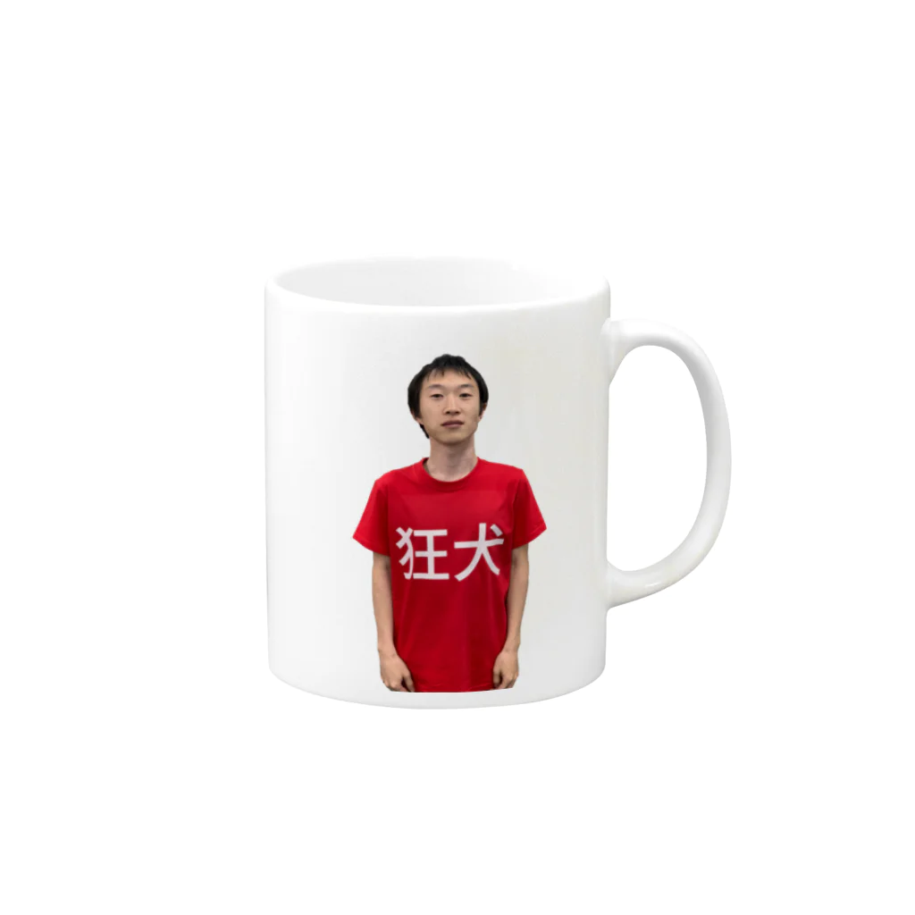 店の狂犬 Mug :right side of the handle