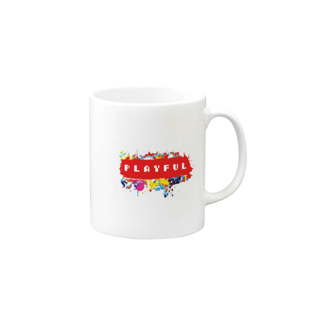 じゅんやのPlayful Mug :right side of the handle