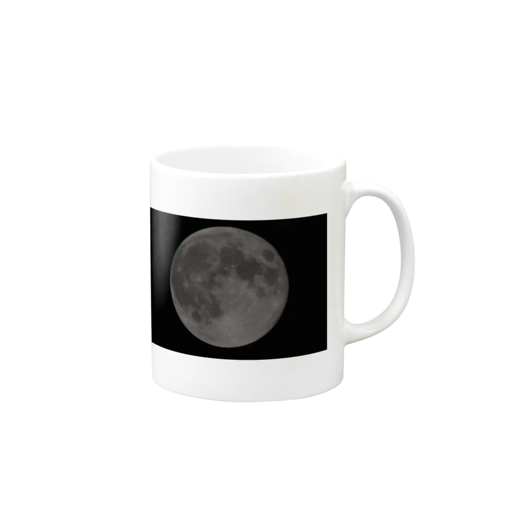 りんくすのMoon001 Mug :right side of the handle