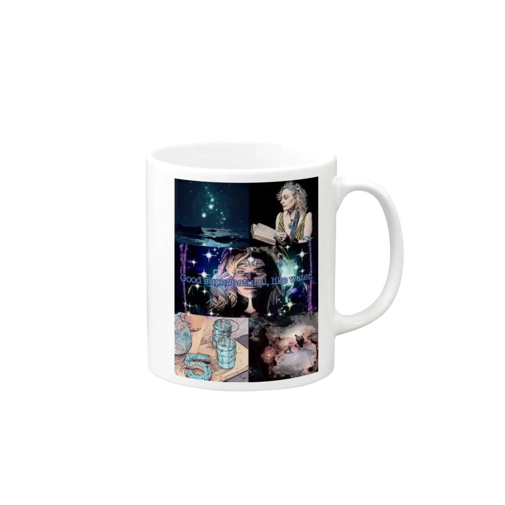 yooh’sbar☆のDestiny number 5 Mug :right side of the handle