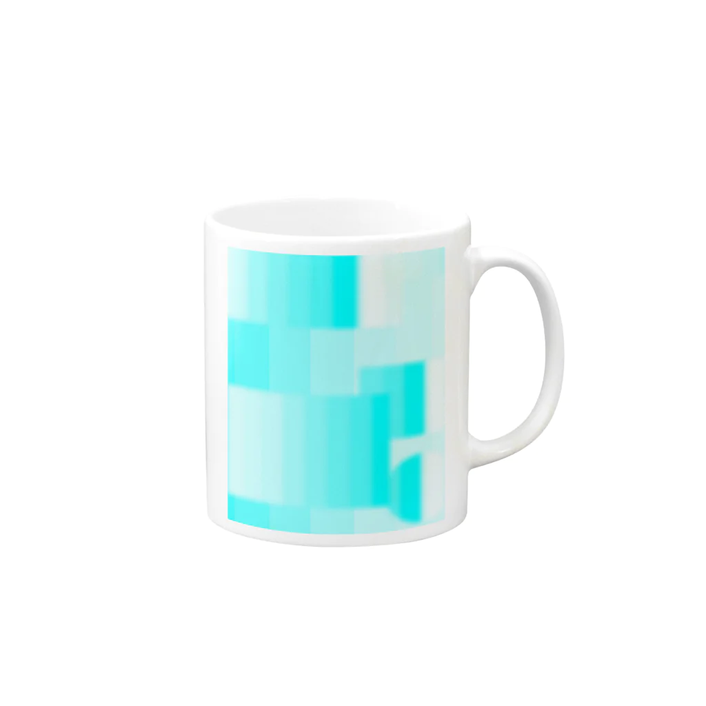 sayumaruのsky Mug :right side of the handle