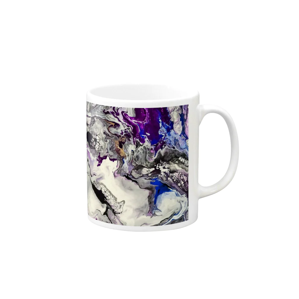 夢喰の遊び場の一騎当千 Mug :right side of the handle