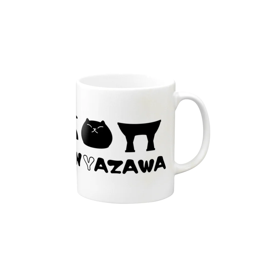 cscreateのKANYAZAWA(金沢編) Mug :right side of the handle