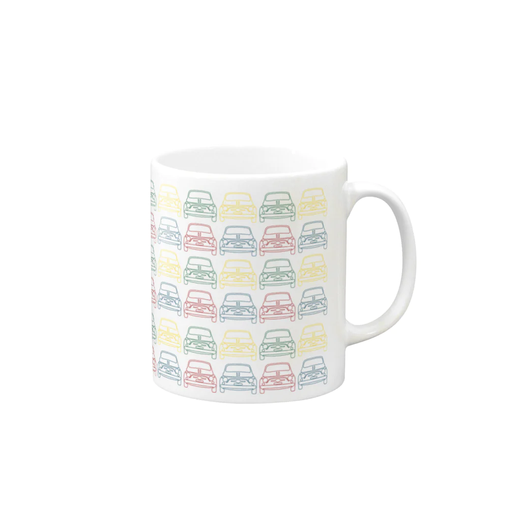 FLAT500のFIAT500 Mug :right side of the handle