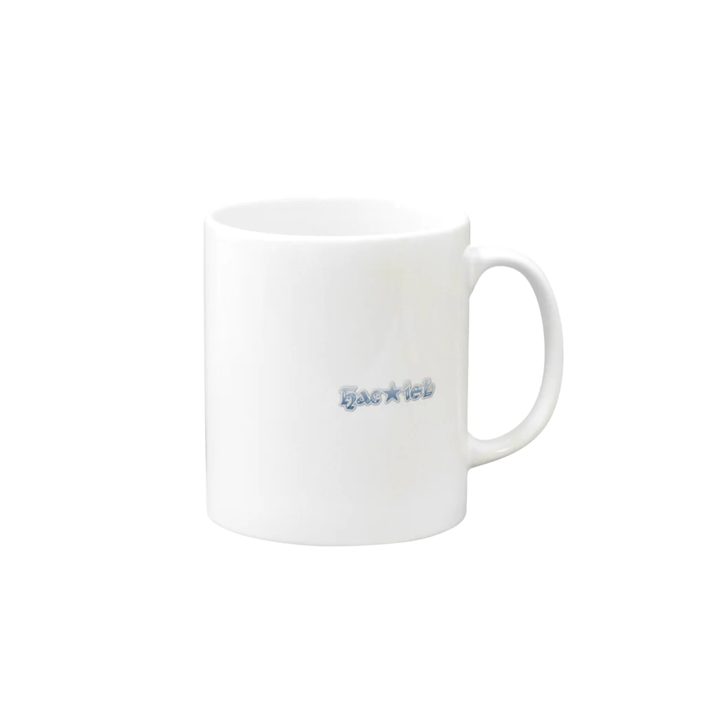 はちとしえるのロゴ Mug :right side of the handle