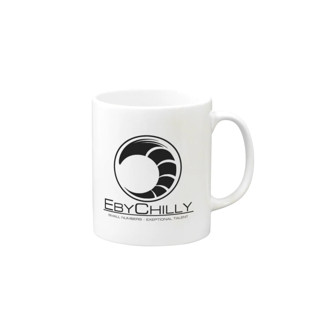 僕は愛媛に行きたいんだのEbyChilly(FLAT) Mug :right side of the handle