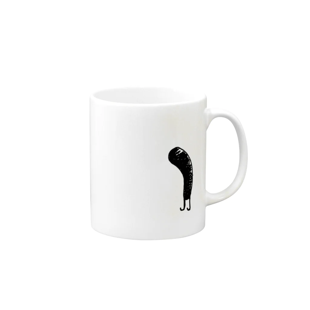 SUNNY SITE  COFFEEのSomething Black マグカップの取っ手の右面