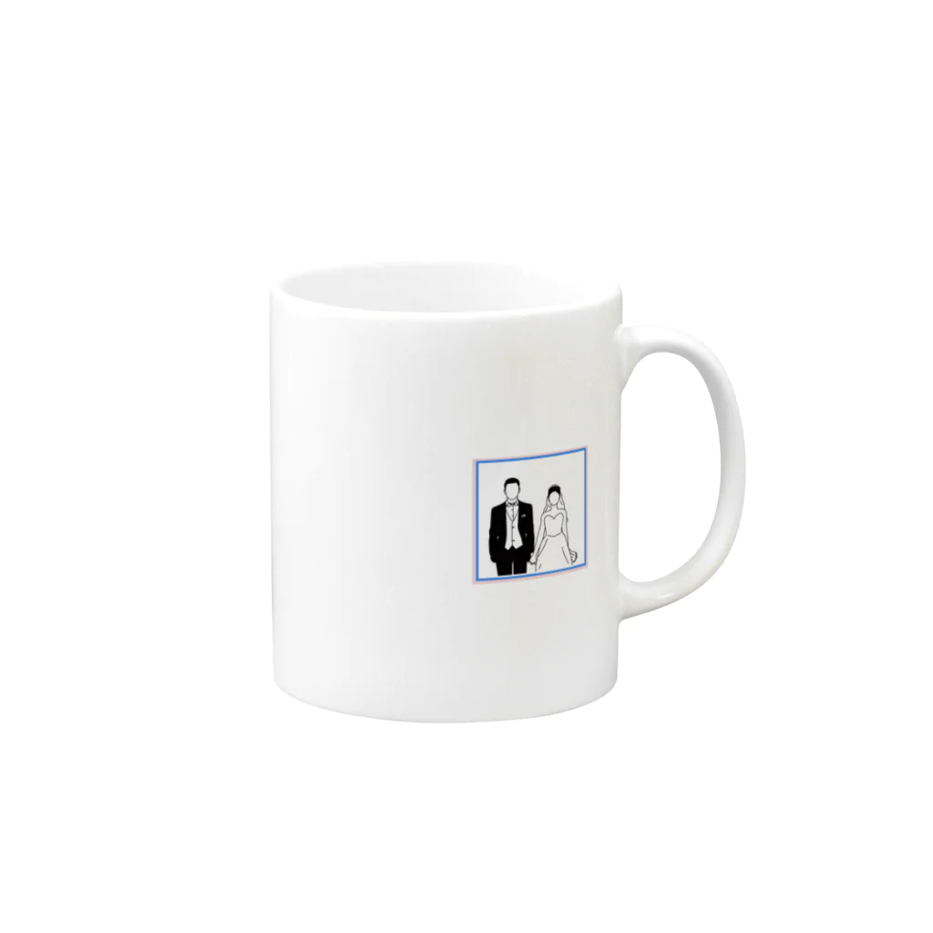 時々KISSのきゃんゆーせれぶれいと Mug :right side of the handle