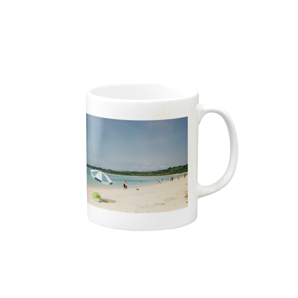 TRAIL by Rayのコンドイビーチ Mug :right side of the handle