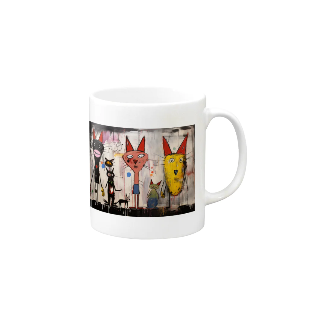 AI-factoryのAI-Wall Murals  002 Mug :right side of the handle