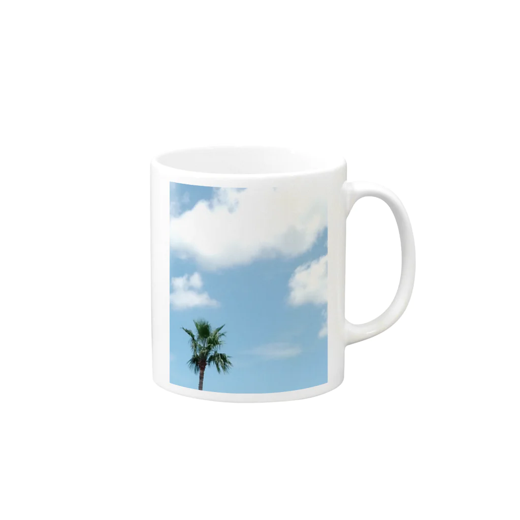 duchessclosetのなんとなく夏っぽいシリーズ Mug :right side of the handle