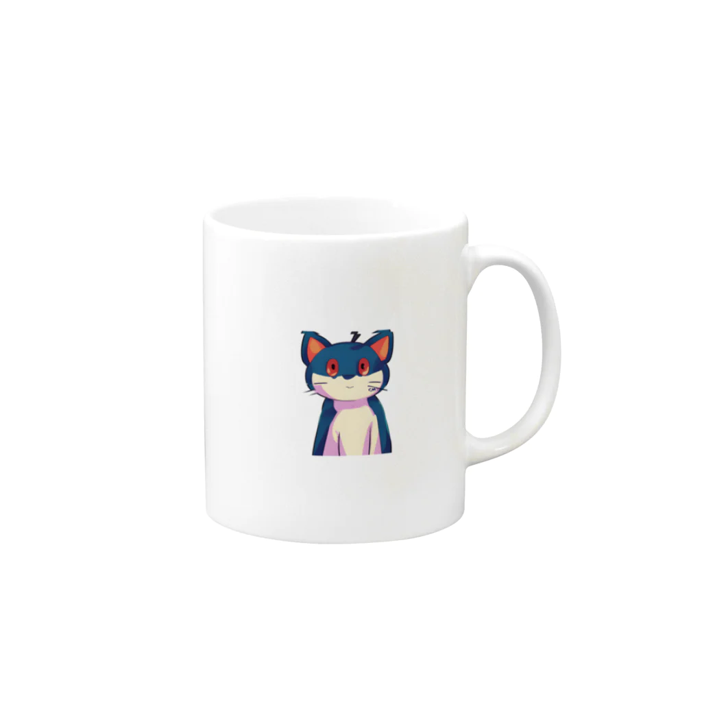 a-keoの充血LEON Mug :right side of the handle