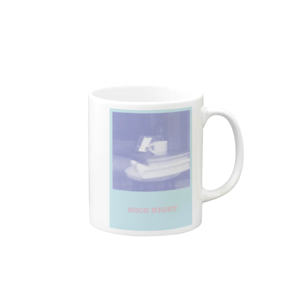 hibikihibikihibikiのGOOD NIGHT Mug :right side of the handle