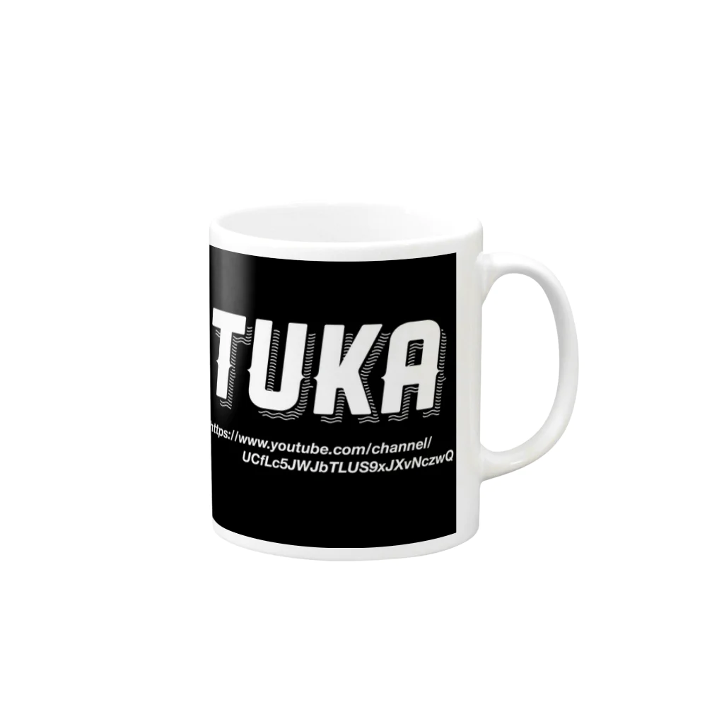 TukaのTUKA マグカップの取っ手の右面
