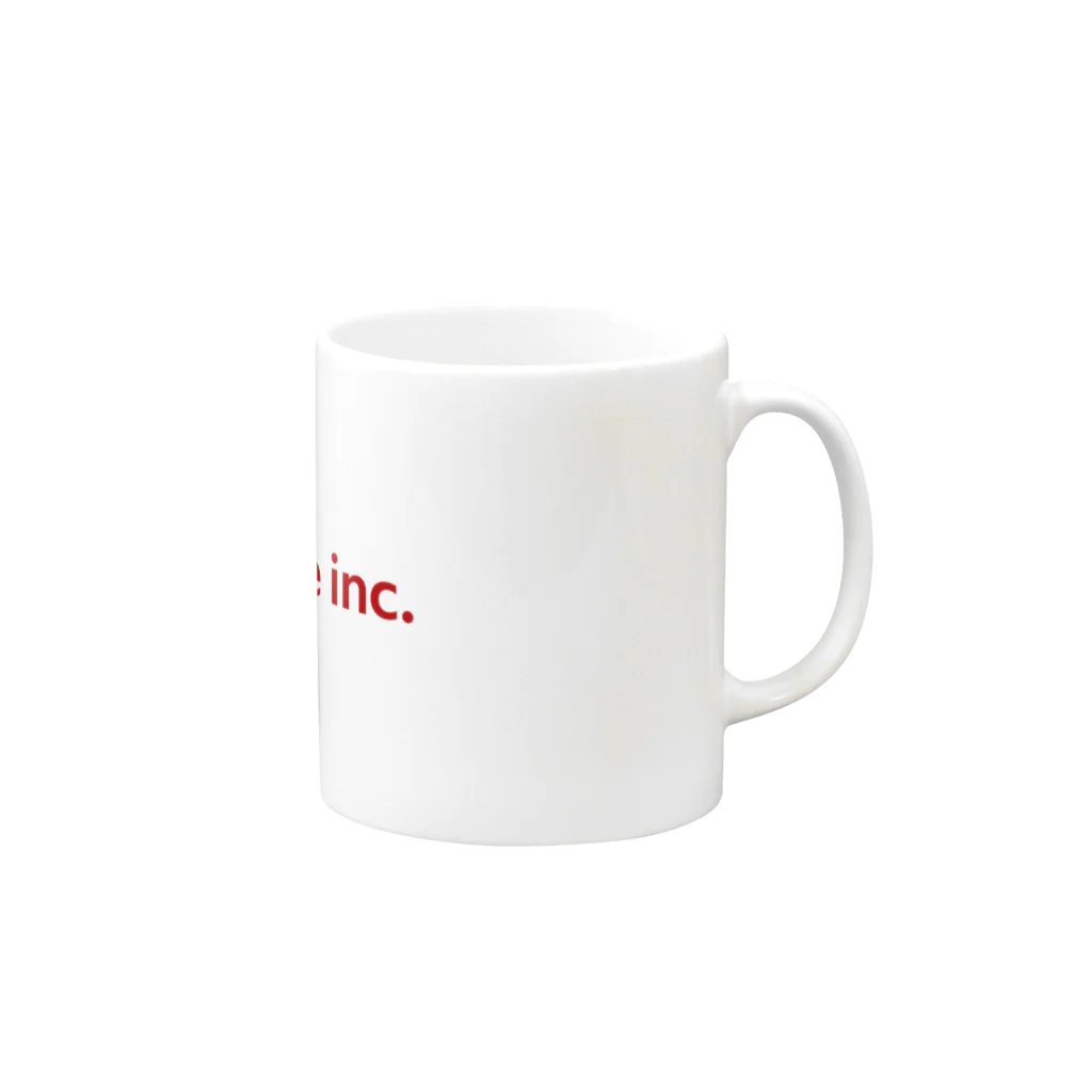 ringoameincのringoame inc. Mug :right side of the handle