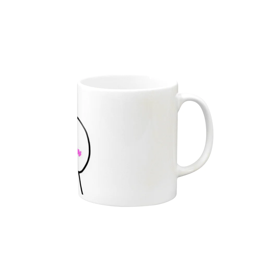 バンドグッズのかまちょ Mug :right side of the handle