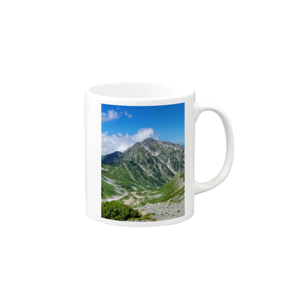 Takakosan16の剱岳 Mug :right side of the handle